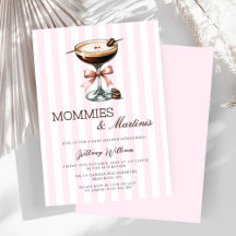 Mommies and Martinis Espresso Rosa Bow Girl