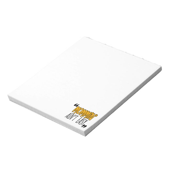 Mommin är inte lätt anteckningsblock (Roterad)