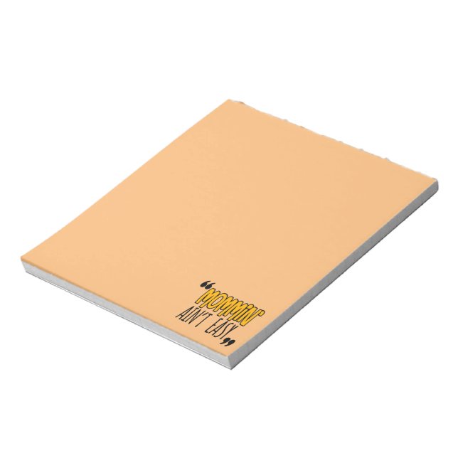 Mommin är inte lätt anteckningsblock (Roterad)