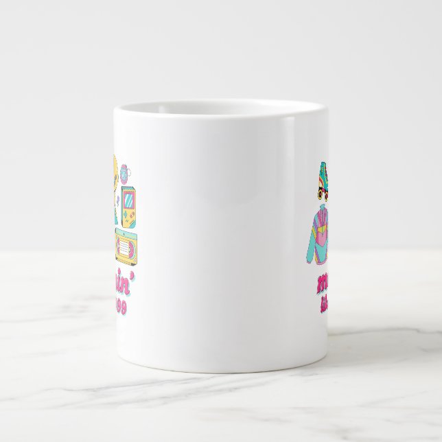 Mommin som 1999 - Lustigt Y2K Mamma-gift Jumbo Mugg (Framsidan)