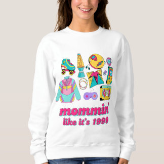 Mommin som 1999 - Lustigt Y2K Mamma-gift T Shirt