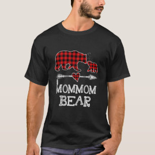 Mommom Bear jul jul Pajama Red Play Buffalo Fam T Shirt