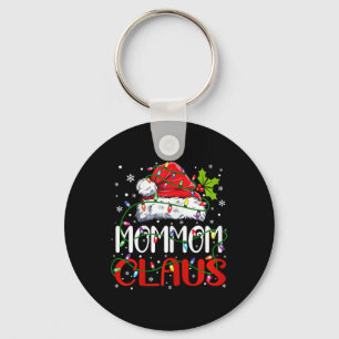 Mommom Claus jultomten Matching Family Julafton Nyckelring