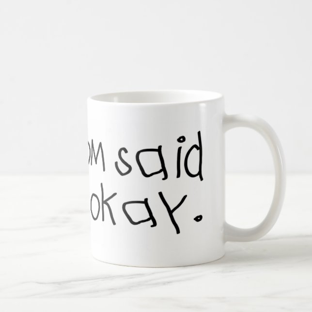 Mommom sade att det var okt kaffemugg (Höger)