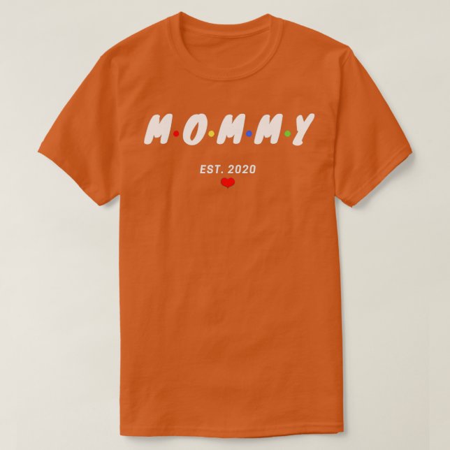 Mommy EST T Shirt (Design framsida)