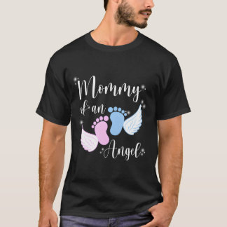 Mommy Of An Angel Miscarriage Awareness Infant Los T Shirt