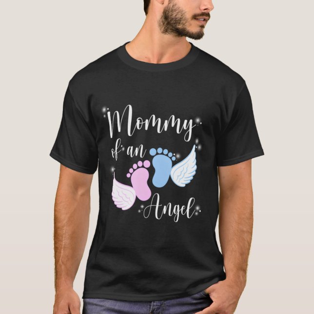 Mommy Of An Angel Miscarriage Awareness Infant Los T Shirt (Framsida)