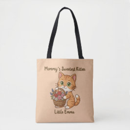 Mommy’s Sweetest Kitten: Whimsical Kids' Tote Tygkasse