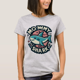Mommy Shark - Cute and Fun Design T Shirt