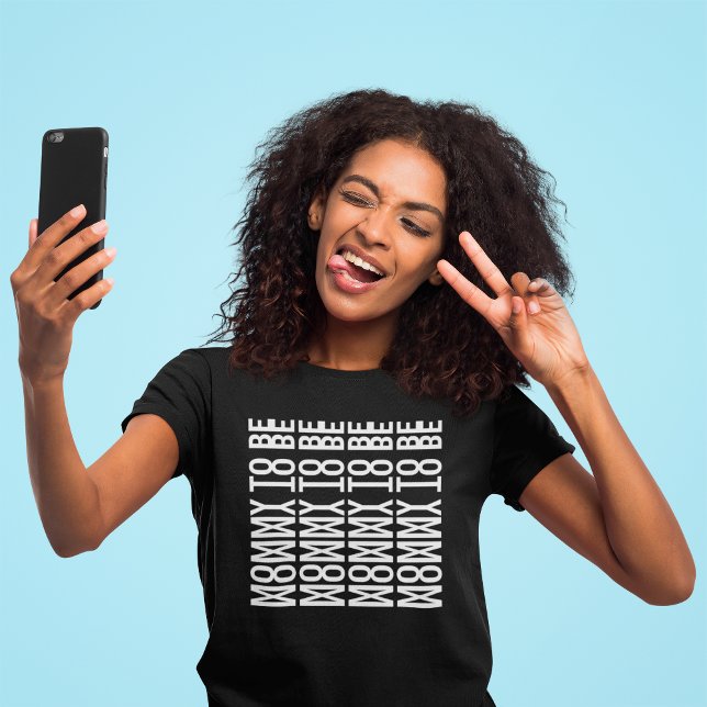 MOMMY TO BE - Hidden Message T Shirt (Skapare uppladdad)
