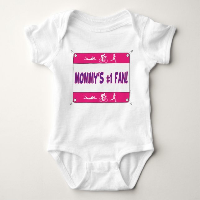 Mommys #1-fläkt tee shirt (Framsida)