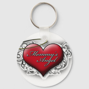 Mommys ängel nyckelring