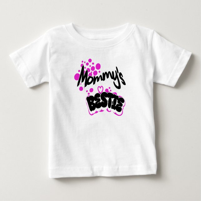 Mommy's bestie t shirt (Framsida)