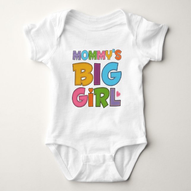 Mommys Big Girl T-shirt (Framsida)