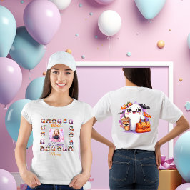 Mommys Birthday T shirt Coffee Älskare Ghost Theme