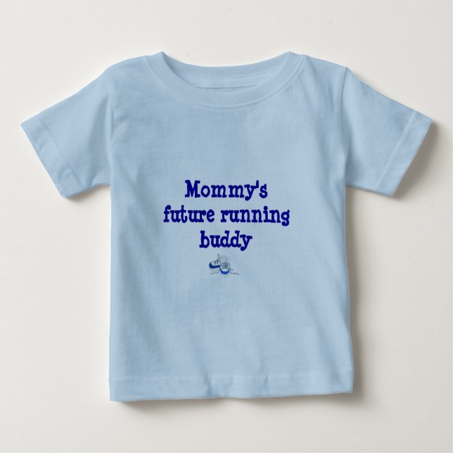 Mommys framtida rinnande kompis t shirt (Framsida)