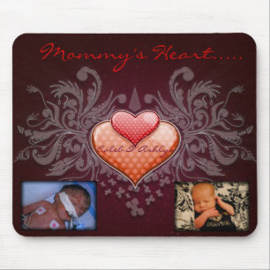 Mommys hjärta Mousepad Musmatta