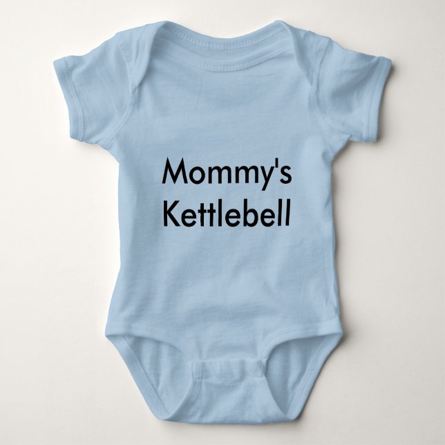 Mommys Kettlebell T Shirt (Framsida)