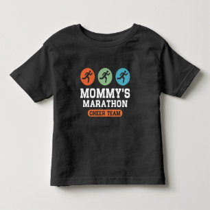 Mommys lag för maratonjubel tee shirt