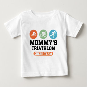 Mommys lag för Triathlonjubel Tee Shirt