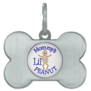 Mommys Lil jordnöt ID-bricka Husdjur