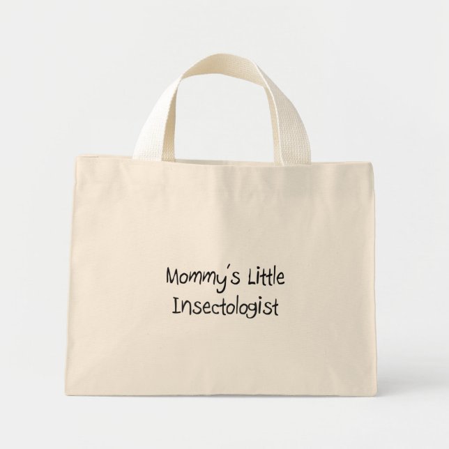 Mommys lilla insekttolog mini tygkasse (Framsidan)