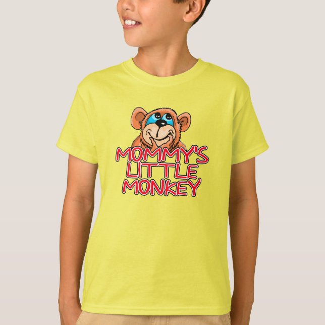 Mommys lite apa t shirt (Framsida)
