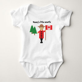 Mommys lite Bodysuit för baby för Mountie | T Shirt