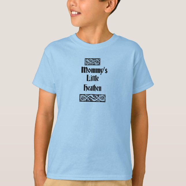 Mommys lite hedning tee shirt (Framsida)
