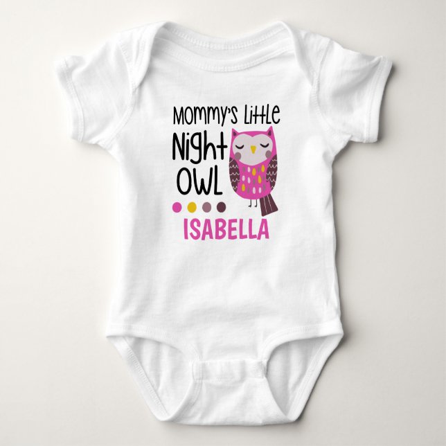 Mommys lite nattuggla t shirt (Framsida)