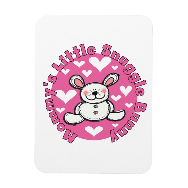 Mommys lite Snugglekanin Magnet (Vertikal)