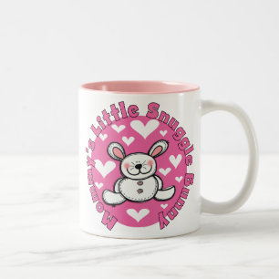 Mommys lite Snugglekanin Två-Tonad Mugg