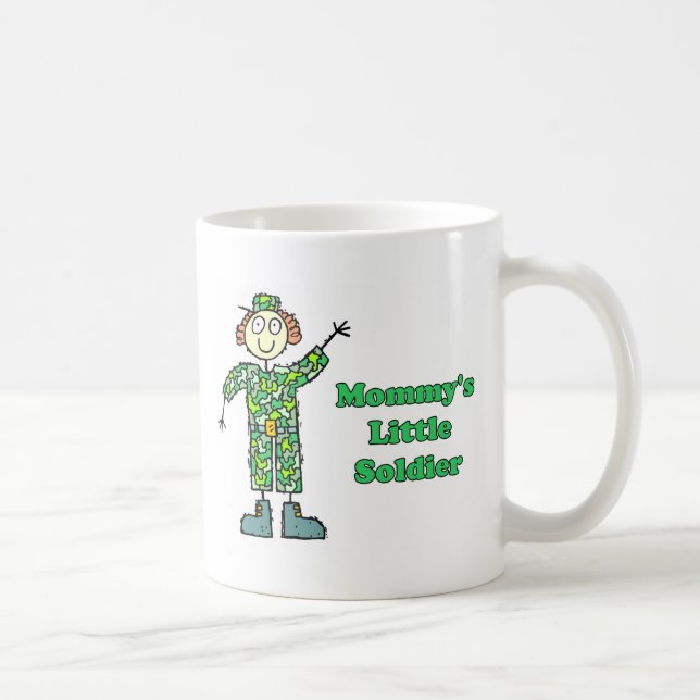 Mommys lite soldat kaffemugg (Höger)