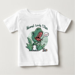 Mommys lite T. Rex vid Mudge studior Tee
