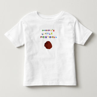 Mommys lite T-tröja för småbarn för Meatball Tee Shirt