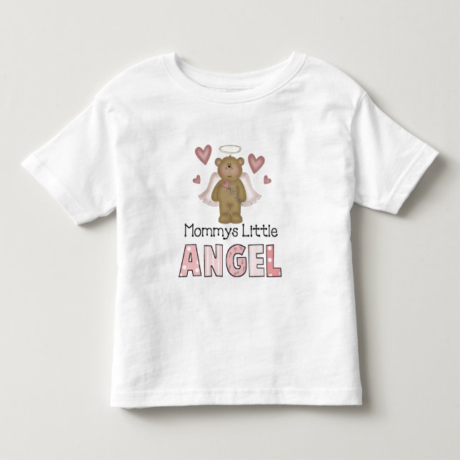 Mommys Little Angel Småbarn T-shirt (Framsida)