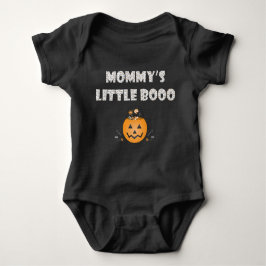 Mommys Little Boo Halloween Candy Jack o lantern T Shirt