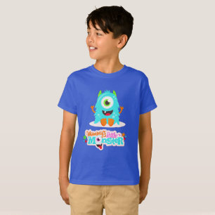 Mommys Little Boy Monster T-shirt