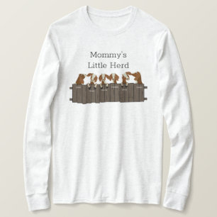 Mommys Little Goat Herd 6 getter T Shirt