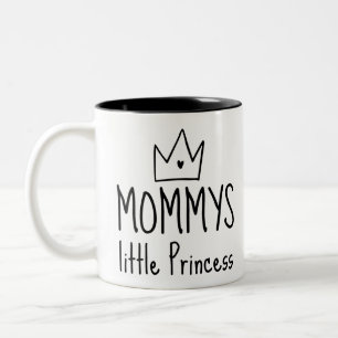 Mommys Little Princess Två-Tonad Mugg