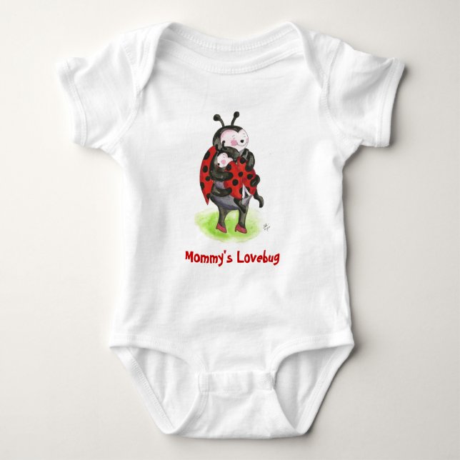Mommys Lovebug Tee Shirt (Framsida)