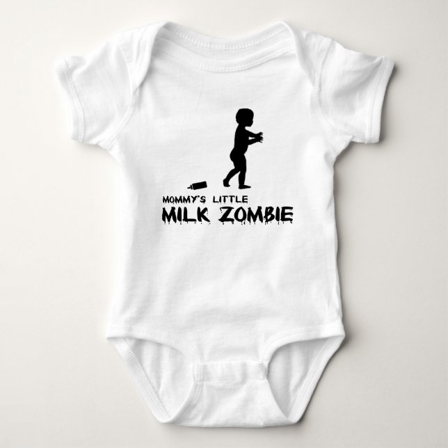 Mommys mjölkZombie Tee Shirt (Framsida)