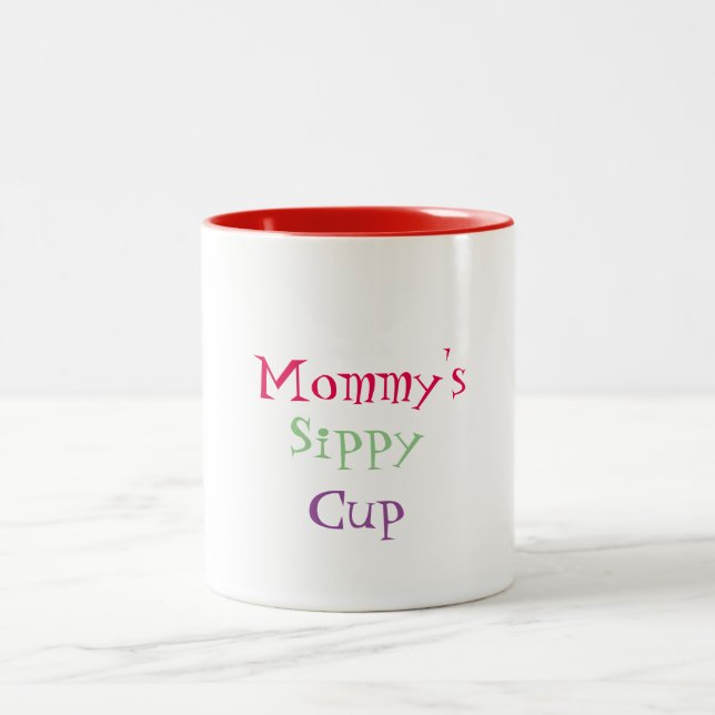 Mommys mugg för Sippy kopp (Center)