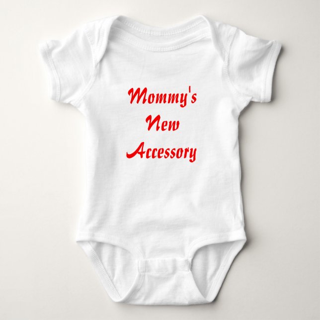 Mommys nya åtfölja tee shirt (Framsida)