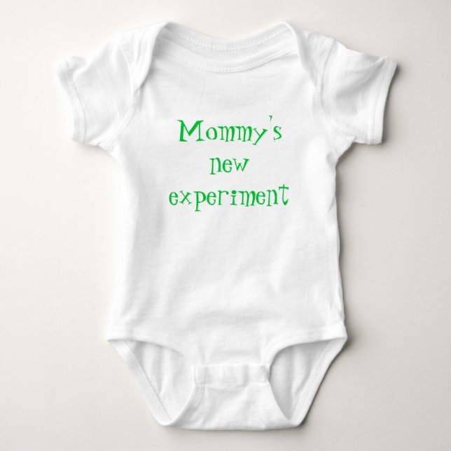 Mommys nya experiment tee shirt (Framsida)