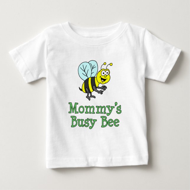 Mommys upptagna bi tee shirt (Framsida)