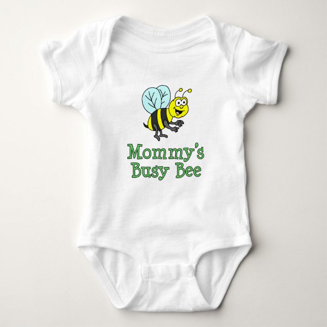 Mommys upptagna bi tee shirt (Framsida)