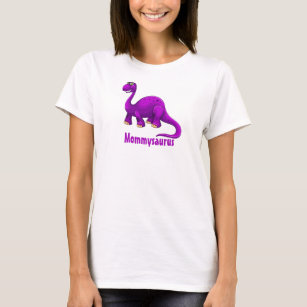 Mommysaurus Brontosaurus Dinosaur Mamma TeeShirt T Shirt