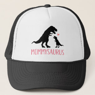 Mommysaurus mamma och baby dinosaur keps