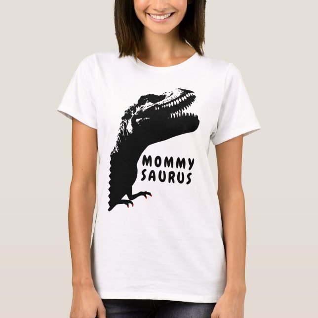 Mommysaurus Rex med den polska nageln Tröja (Framsida)